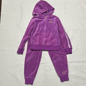 Juicy Couture 2 piece set jumpsuit sz 5